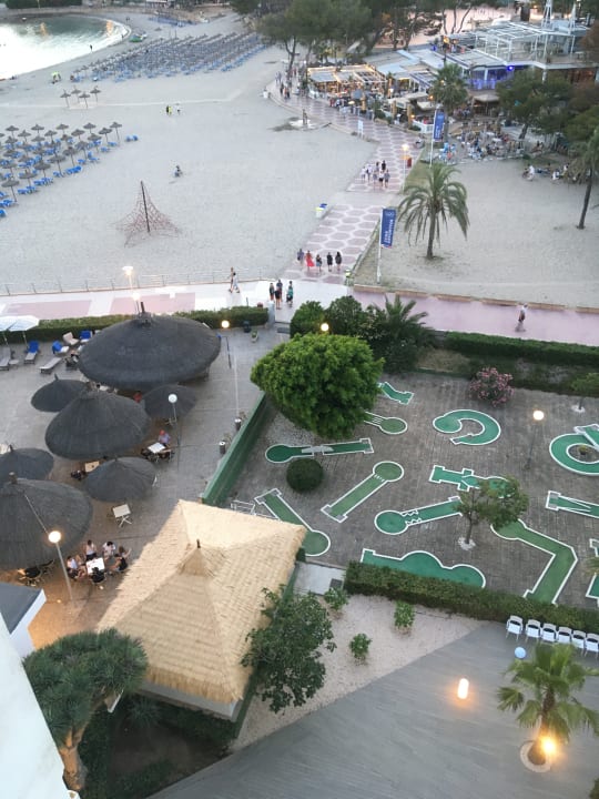 Ausblick Hotel Vibra Beverly Playa