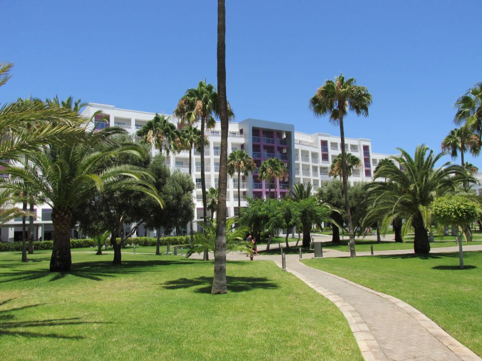 Tolle Gartenanlage Hotel Riu Gran Canaria