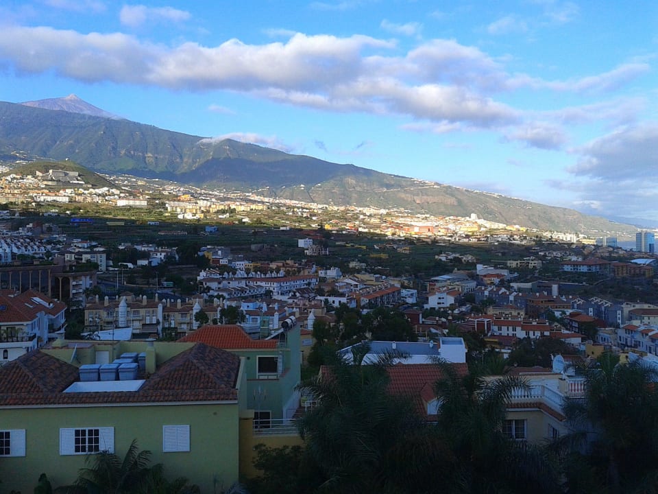 Morgendlicher Blick vom vierten Stock Hotel Tigaiga
