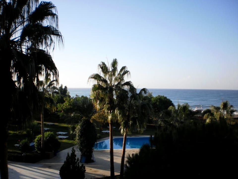 Ausblick vom Zimmer Club Turtas Beach Hotel