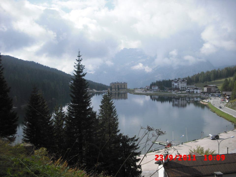 Der See von oben Grand Hotel Misurina