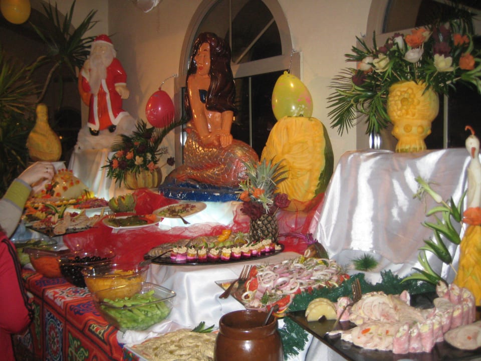 Lagoon Buffet Heiligabend Grand Makadi