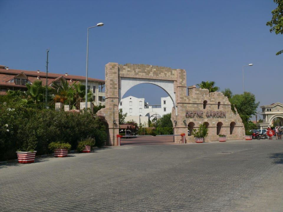 Eingang Defne Garden Hotel Defne Garden