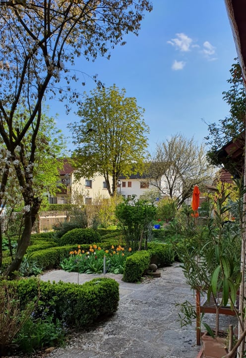 Gartenanlage Ferienwohnung Nemmert