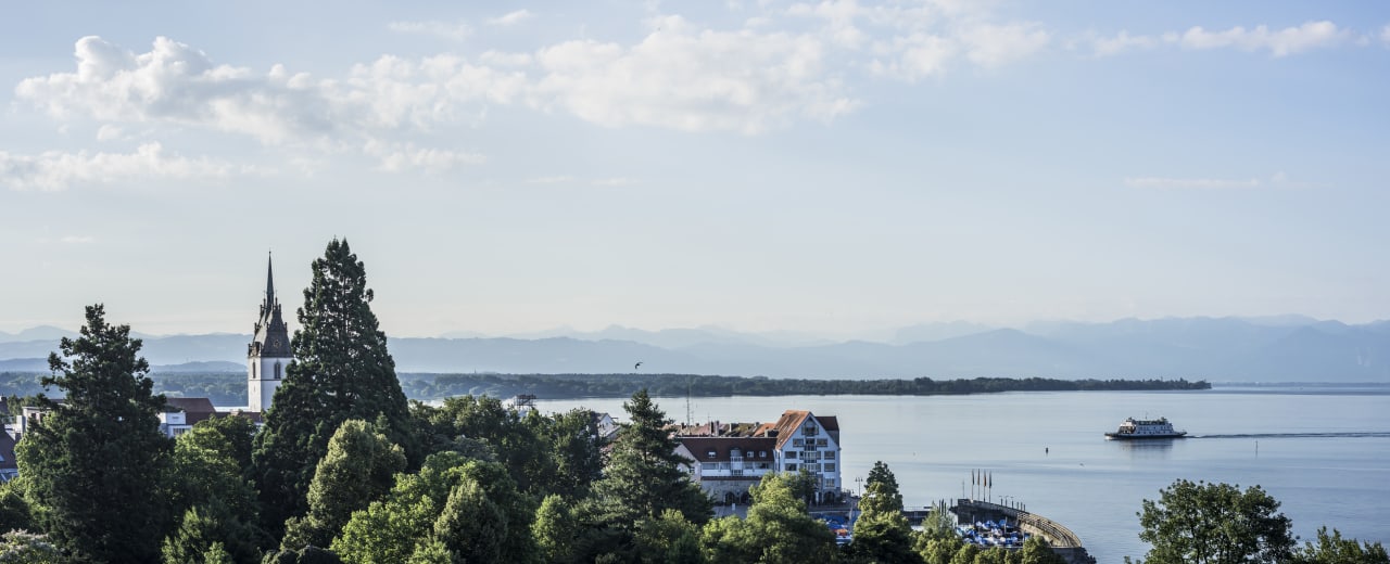 Ausblick SEEhotel Friedrichshafen
