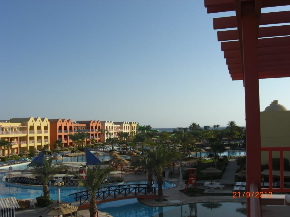 Blick vom Balkon Titanic Beach Spa & Aqua Park