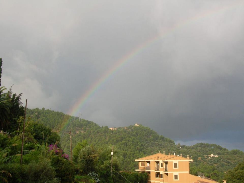 Blick vom Zimmer 2 Hotel Maristel