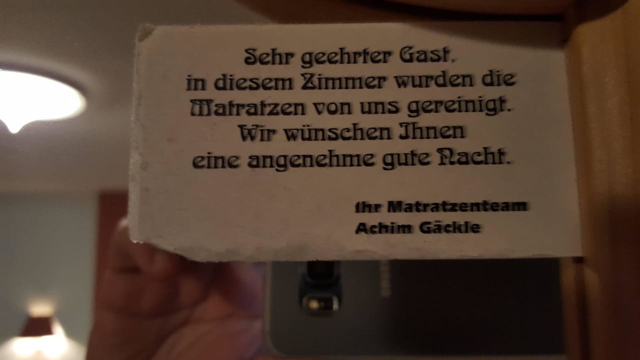 Schon sehr lange her.... Landhotel Gasthof Krone