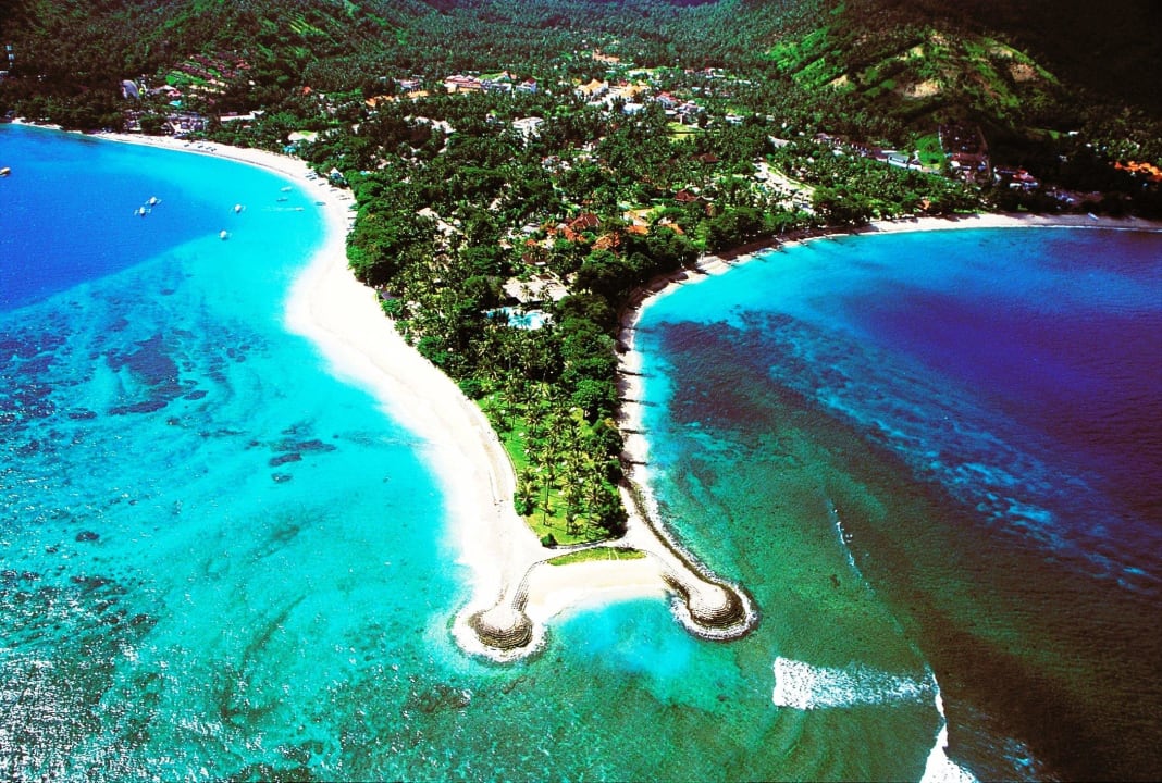 Viewed from above Kila Senggigi Beach Lombok