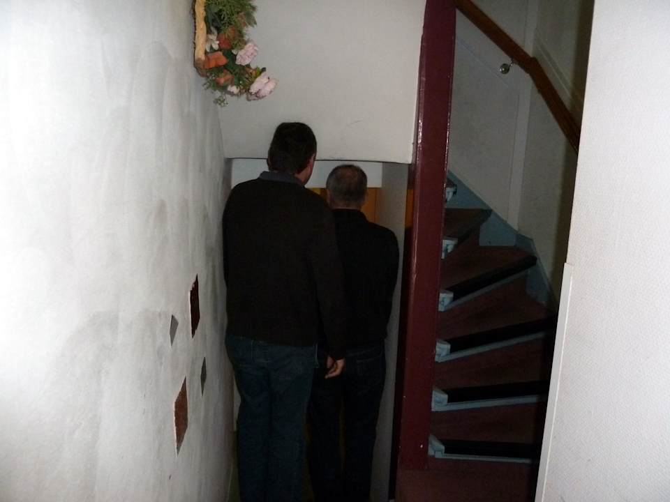 Zugang zu Zimmer 22 in Dependance Hotel van Onna