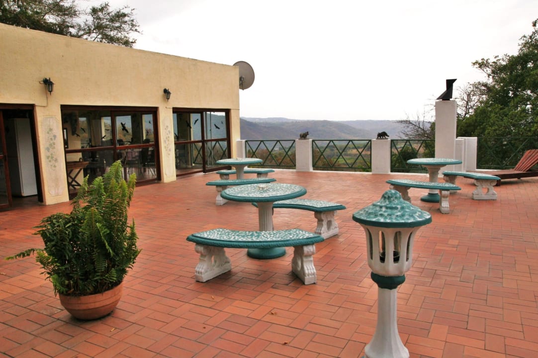 Dachterrasse mit Frühstücksbereich Gästehaus Kopatsch