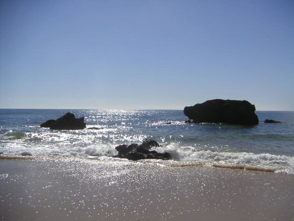 Schöner Sandstrand mit vielen Muscheln Rocamar Exclusive Hotel & Spa