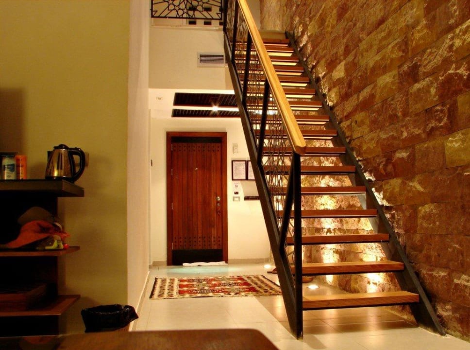 Blick zum Eingang Fort Arabesque Resort, Spa & Villas