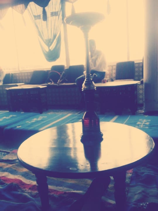 Shisha in der Shisha-Ecke Calimera One Resort Jockey