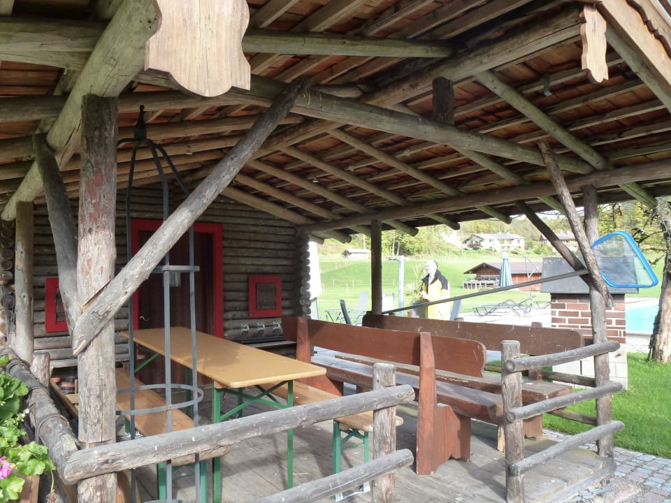 Grillhäuschen  Gästehaus und FeWo Egglerlehen