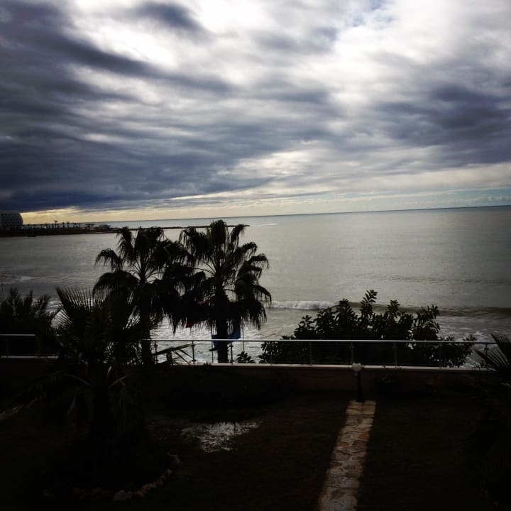 Ausblick Zimmer 2 Aska Hotel Just in Beach