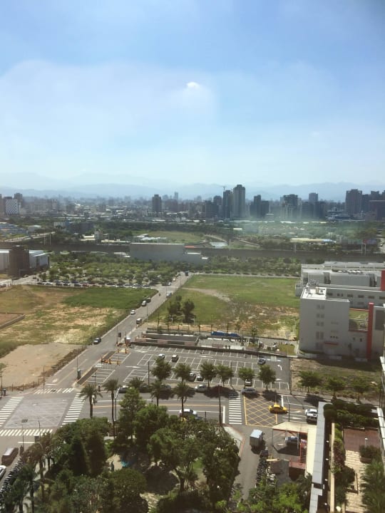 Ausblick von meinem Hotelzimmer Hotel Windsor Taichung