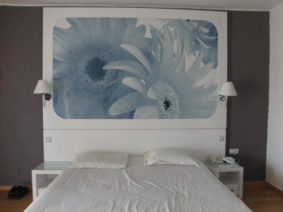 Ehebett im Hauptgebäude Calimera One Resort Jockey