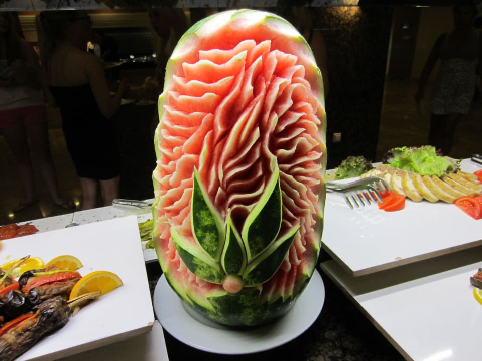 Kunst aus Melonen Side Mare Resort & Spa