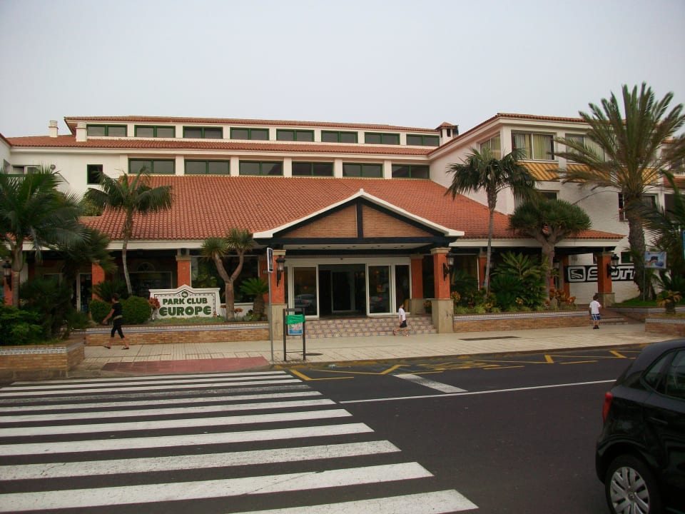 Hoteleingang Park Club Europe