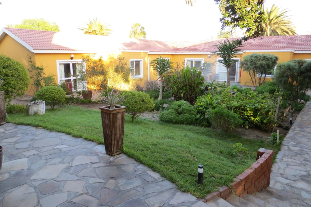 Innenhof Ocean House Swakopmund