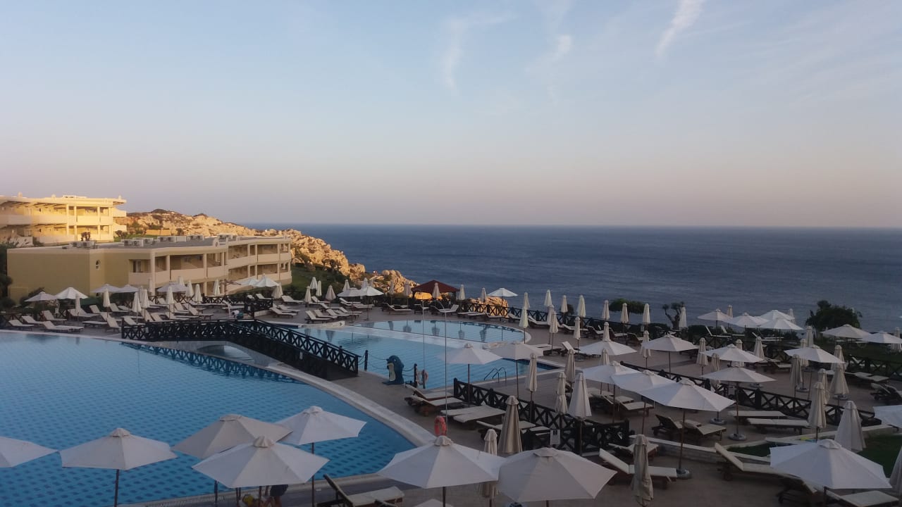 Ausblick Hotel Kalithea Horizon Royal