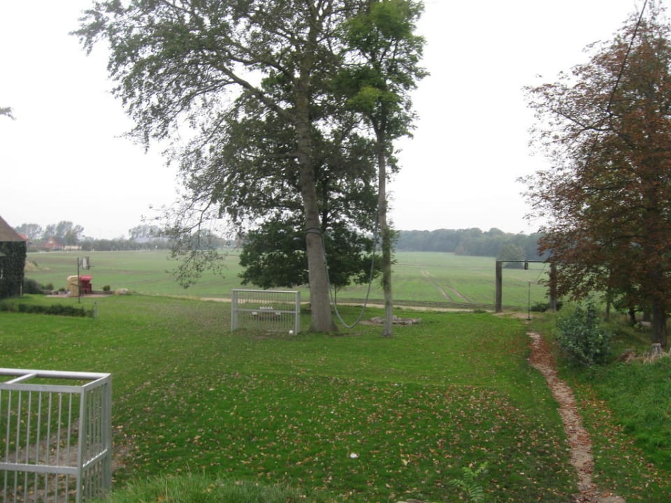 Seilbahn/Fußballplatz Ferienbauernhof Liesenberg mit Meerblick