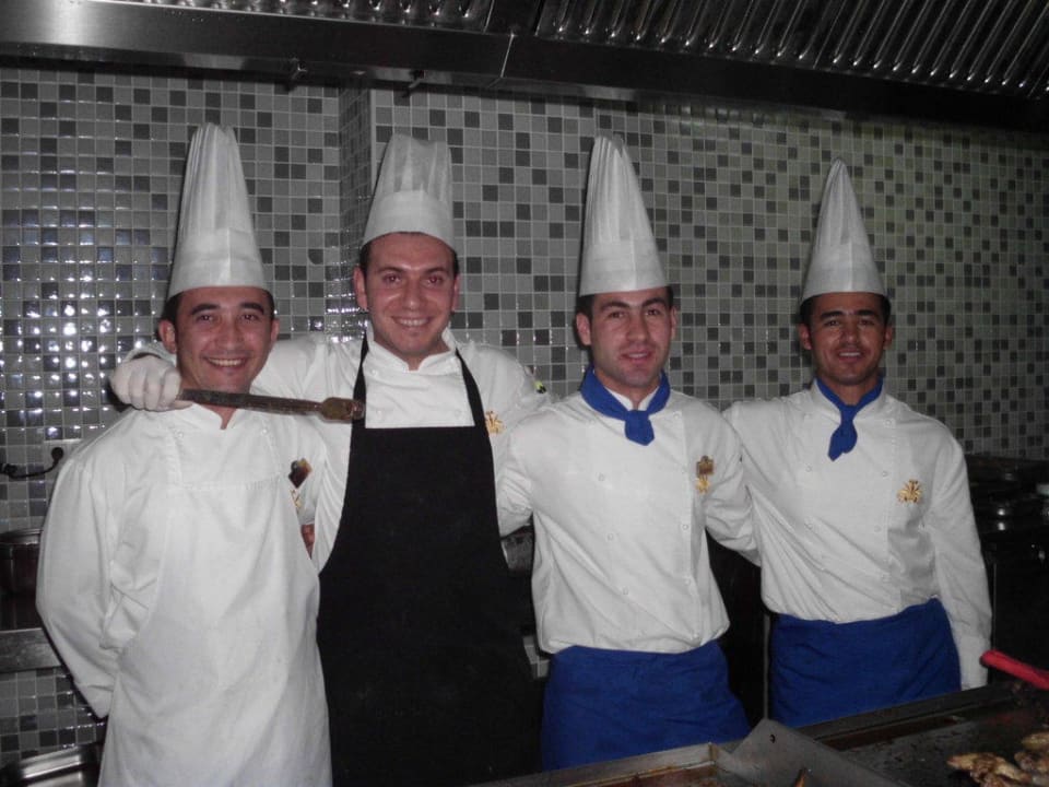 Grillstation Hauptrestaurant außen Diamond Excellence Resort & Spa