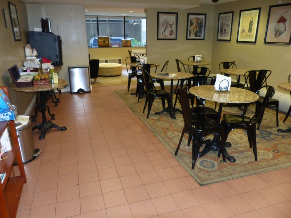 Aufenthaltsraum mit Kaffeemaschine Life Hotel New York