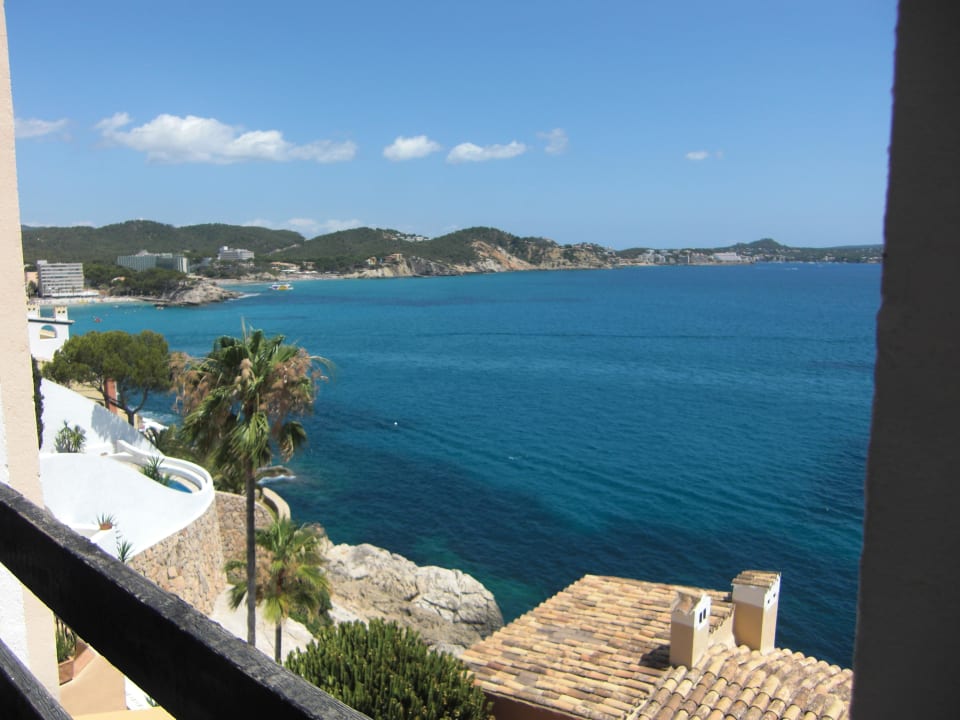Blick in die Bucht vom Balkon aus Hotel Aldea Cala Fornells 1