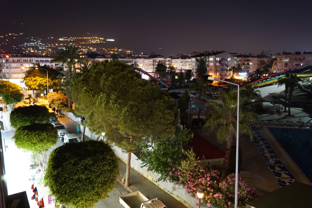 Ausblick Hotel Aslan City Kleopatra