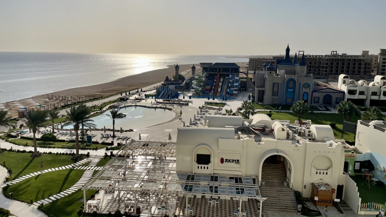 Ausblick Gravity Hotel & Aquapark Sahl Hasheesh