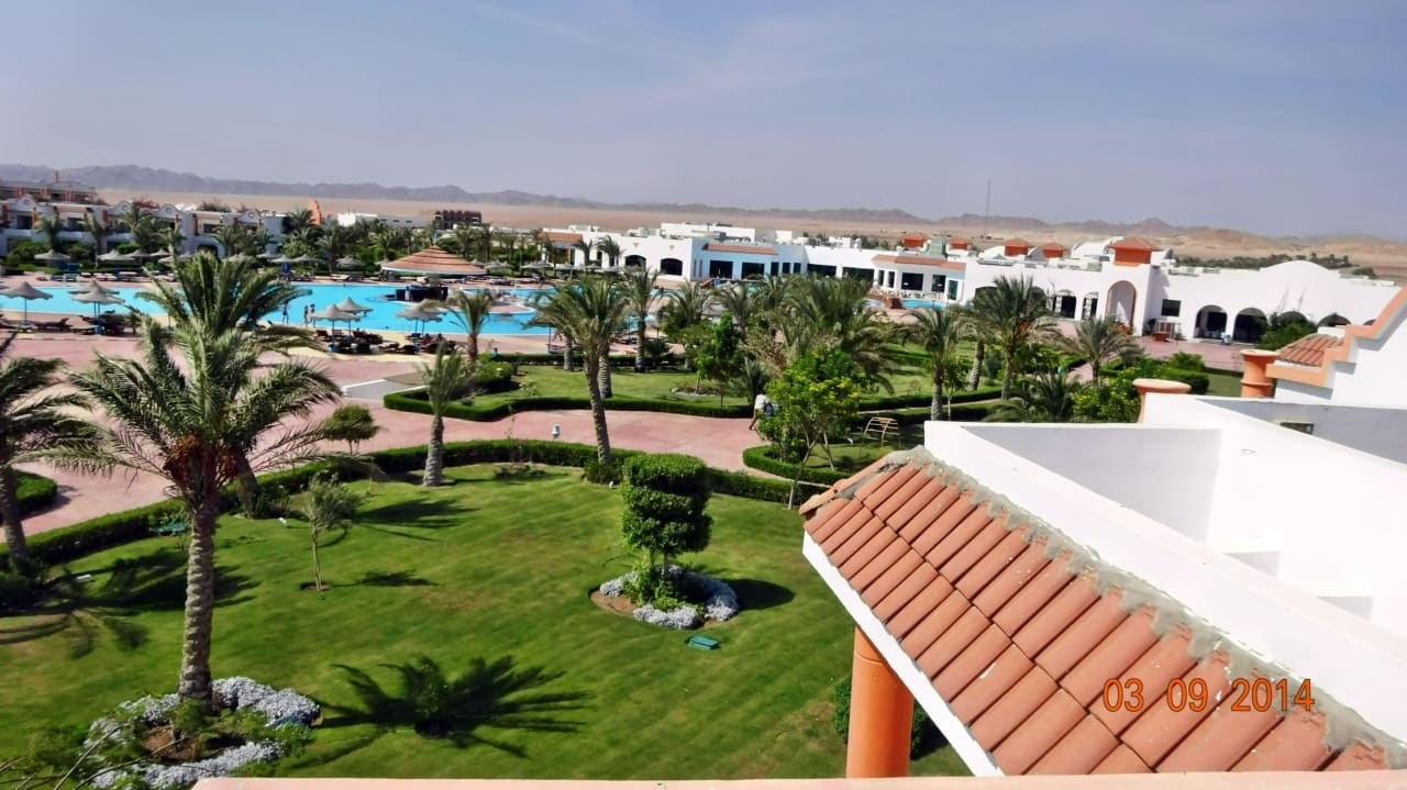 Blick über die Anlage Fantazia Resort Marsa Alam