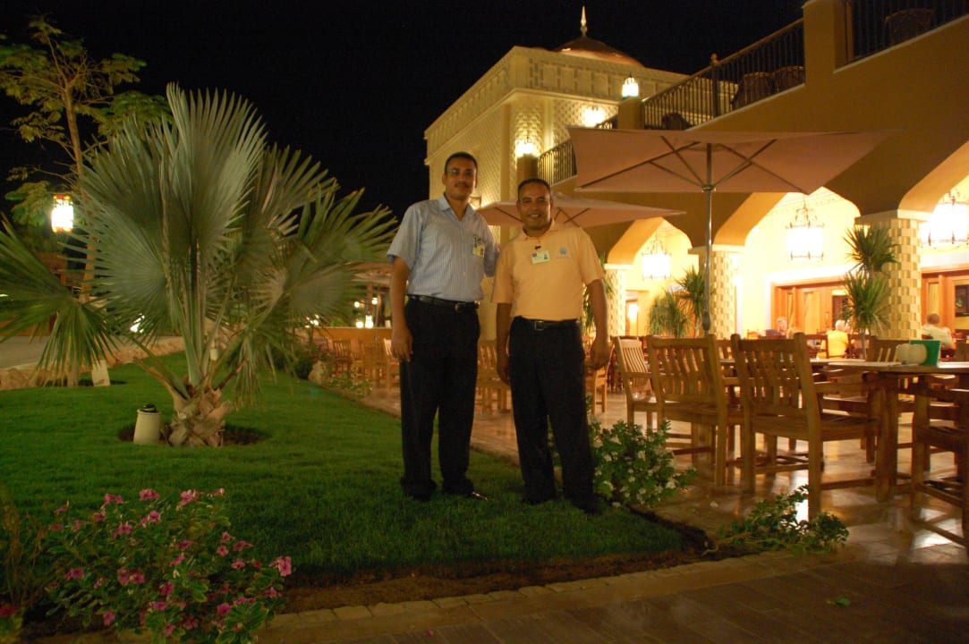 Rechts im Bild das Mexikan Restaurant Grand Waterworld Makadi & Family Star Makadi