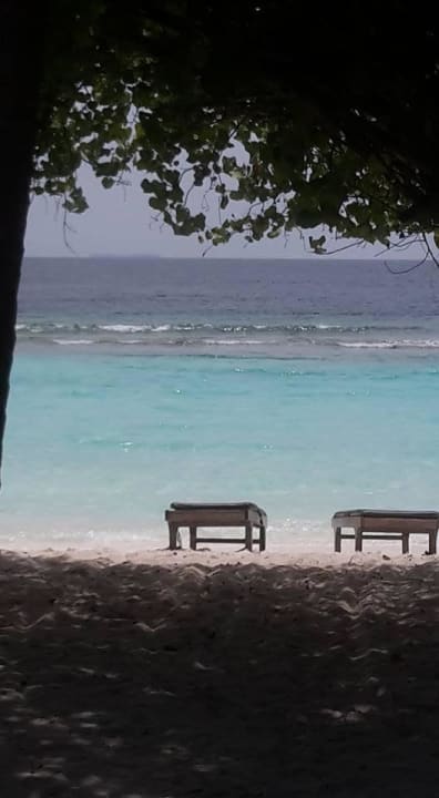 Ausblick aus dem Bungalow Royal Island