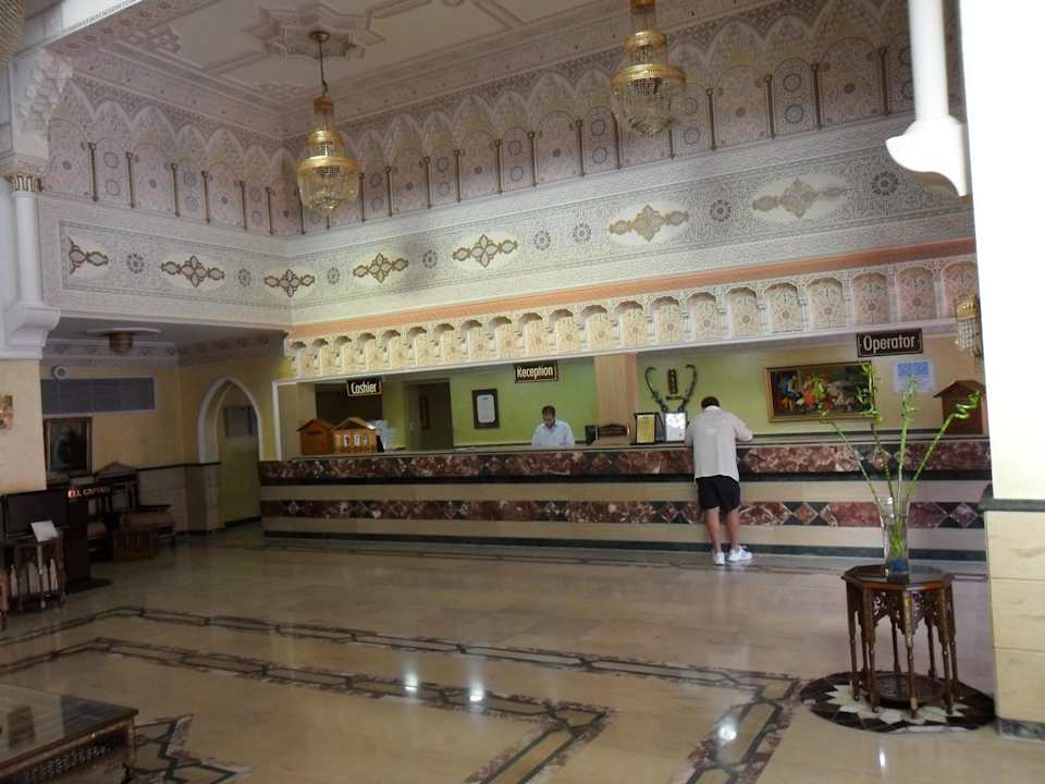 Rezeption Pickalbatros Alf Leila Wa Leila Resort - Neverland Hurghada