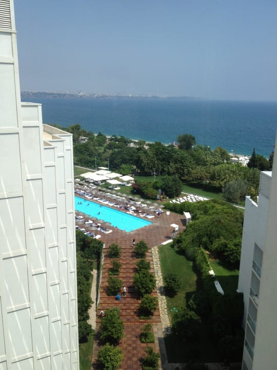 View from the panoramic elevator Hotel SU & Aqualand