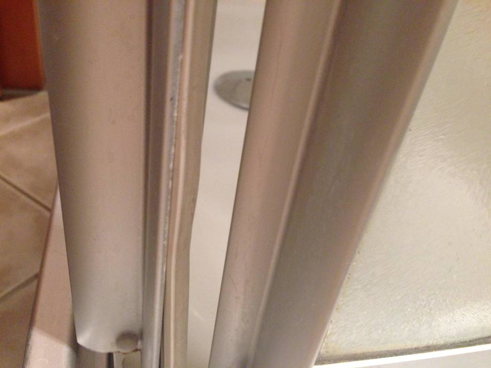 Duschwand  Hotel Müller