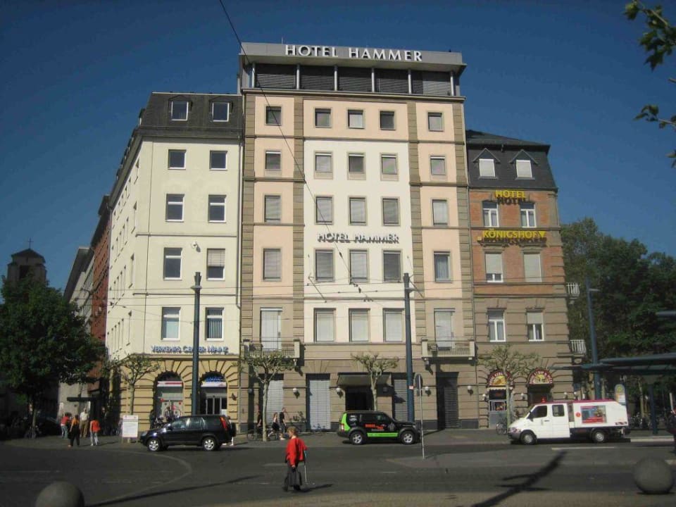 Aussenansicht Hotel Hammer Mainz