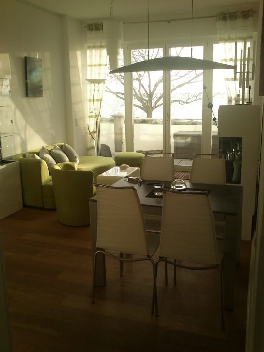 Wohnung Waterkant - Wohnzimmer OstseeResidenz