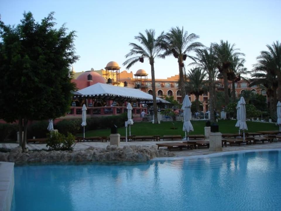 Blick vom romantischen Restaurant The Grand Resort
