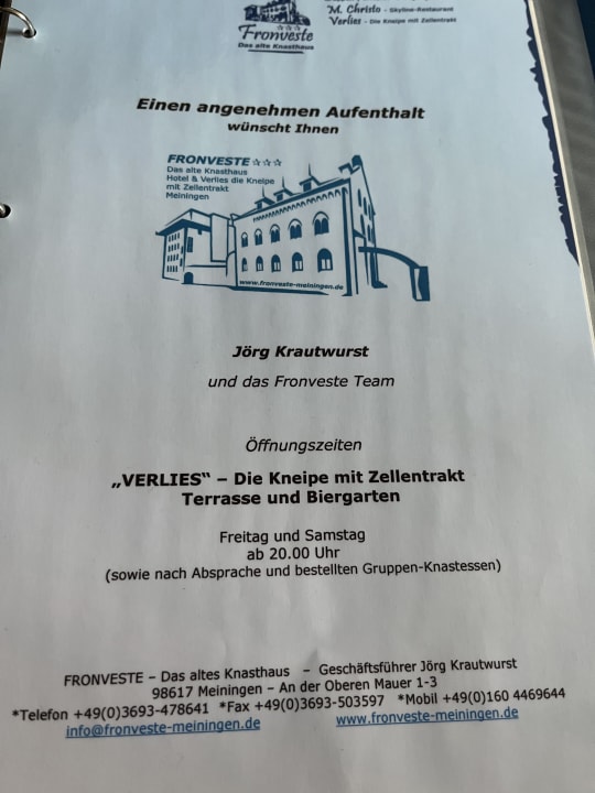 Sonstiges Stadt-gut-Hotel Fronveste - Das Alte Knasthaus