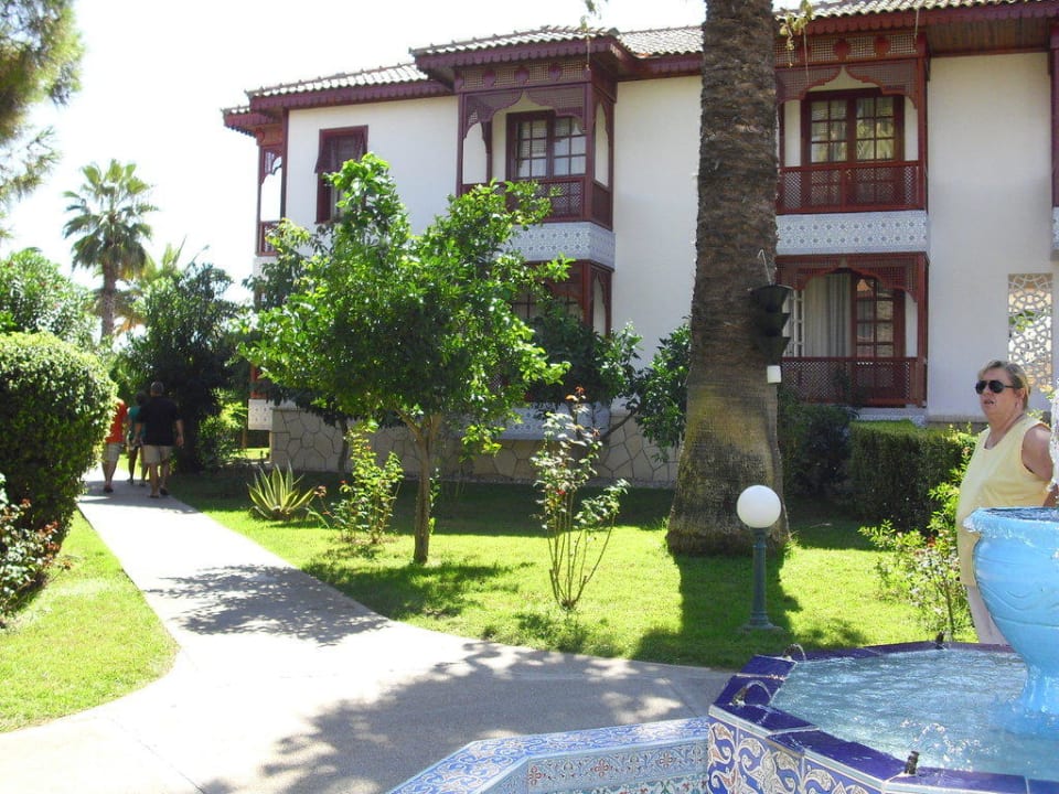 Blick auf die Bungalows Ali Bey Club