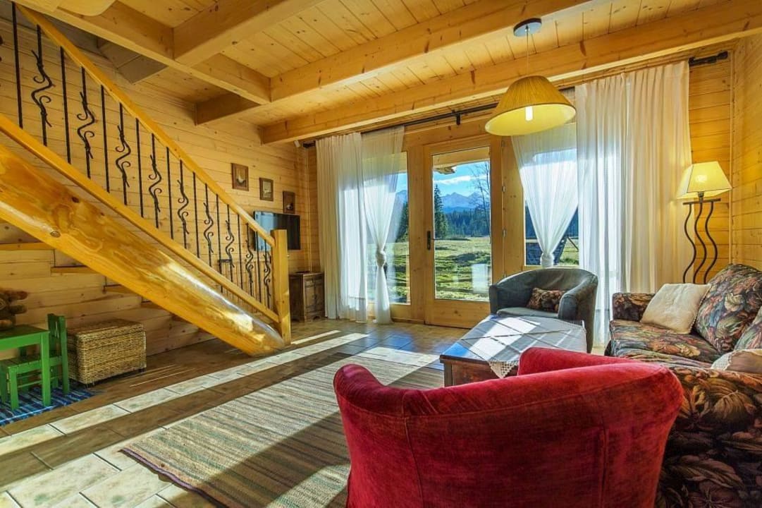 Domek francuski - salon Ferienhaus Tajgolka