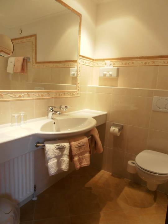 Badezimmer Hotel Lavendel