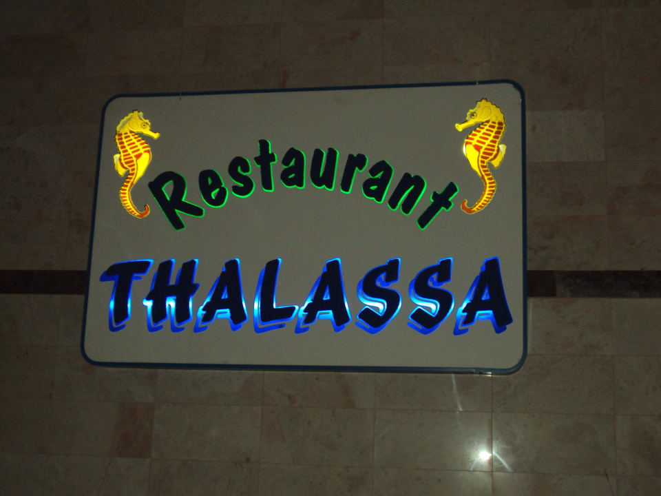 Eingang zum Restaurant Hotel Kalithea Mare Palace