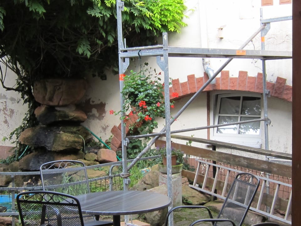 Biergarten .... Hotel Zum Ochsen