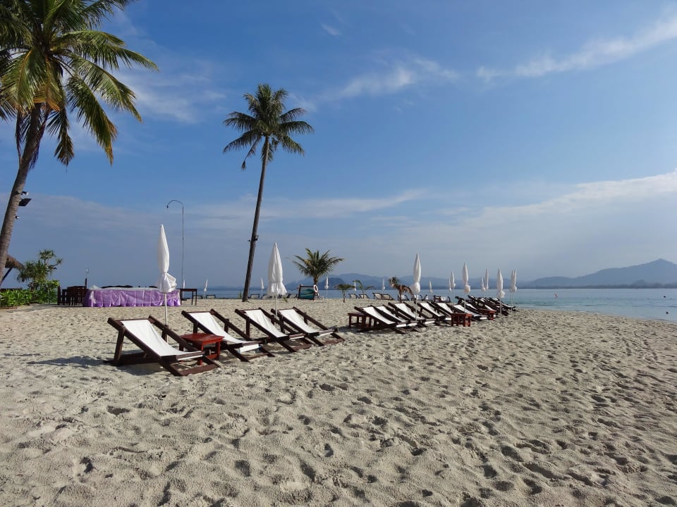Liegen an der Landspitze Koh Mook Sivalai Beach Resort