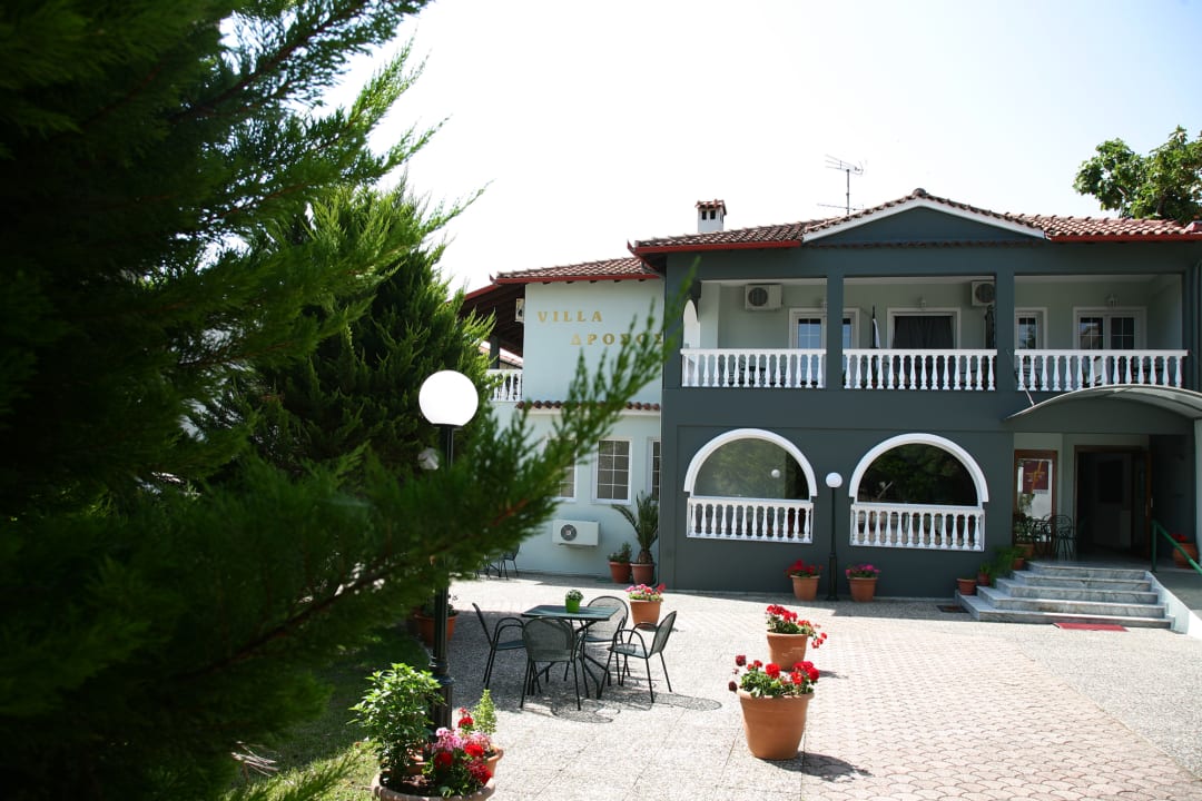 Außenansicht Olympus Hotel Villa Drosos