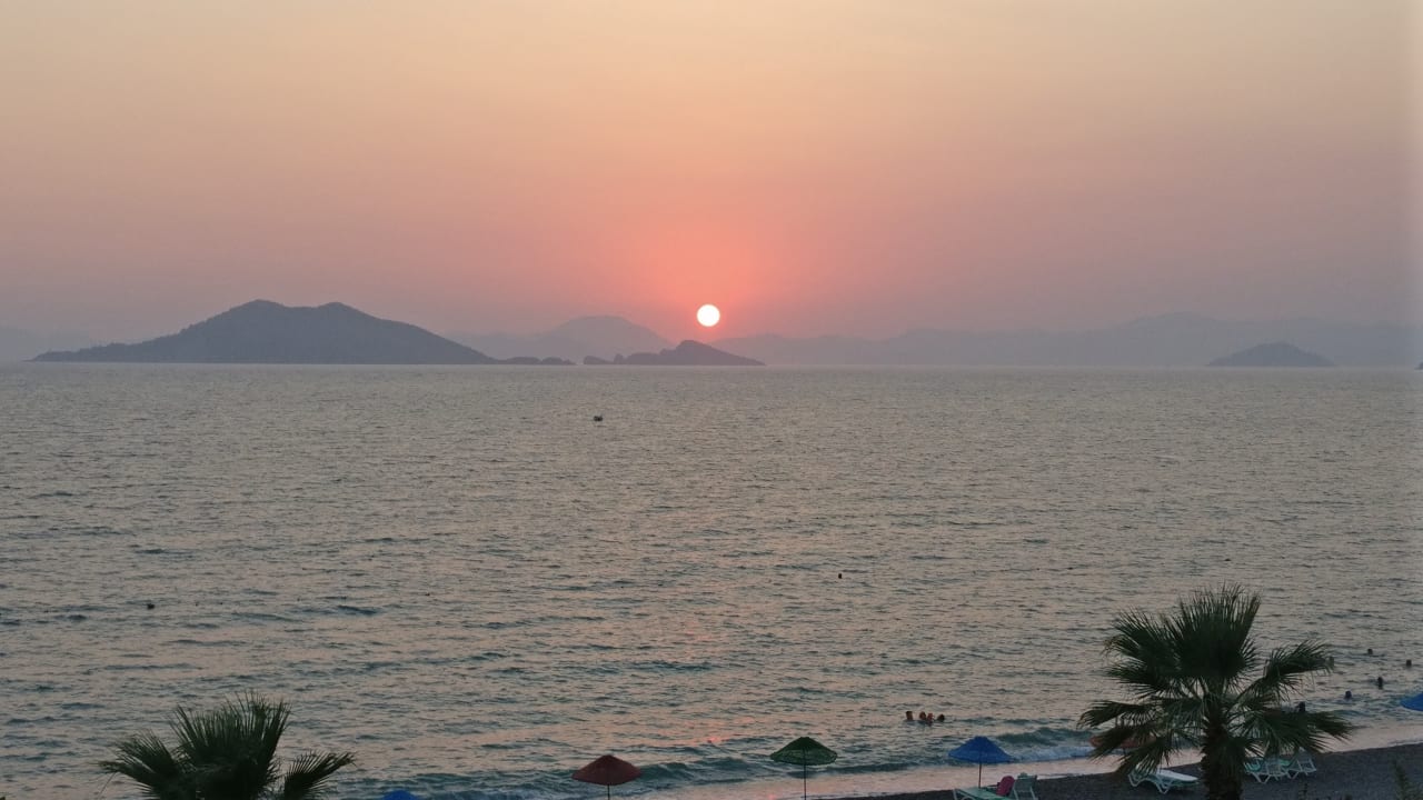 Ausblick Makri Beach Hotel